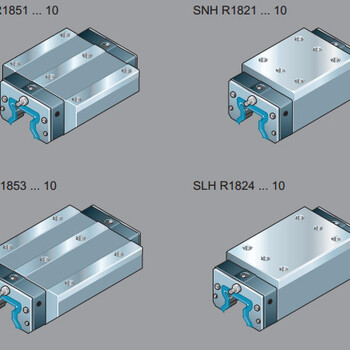 力士乐导轨力士乐滑块R1622-493-20每根滚珠导轨的两侧都有磨削的定位边