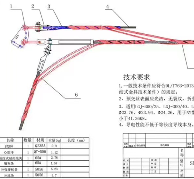 光缆导线安全备份线夹图片技术参数