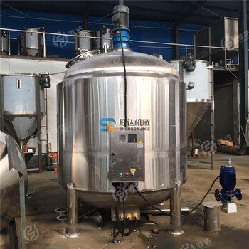 不锈钢加热发酵罐生物饲料发酵罐生产厂家胜达机械