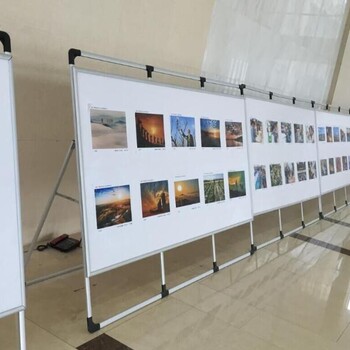 台面海报架，铁艺油画架展示架