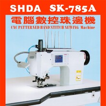 是得缝纫机SHDA-785电脑程控西服大衣的珠边机图片
