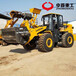  Shaanxi mixing bucket forklift pavement concrete shovel mixer manufacturer direct sales