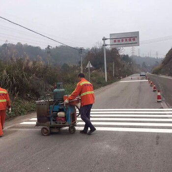 陕西标线施工陕西道路划线队伍，陕西热熔标线施工，陕西划线公司，陕西道路防滑施工