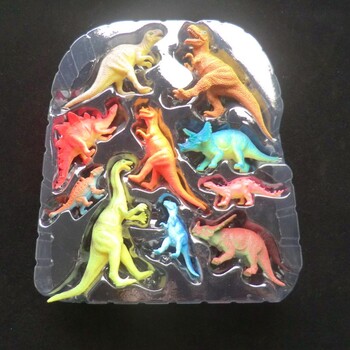 恐龙公仔吸塑包装PET吸塑盒玩具吸塑内衬