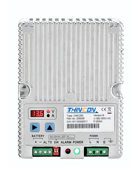 CMC200发电机组蓄电池浮充可转换12V/24V交流智能充电器