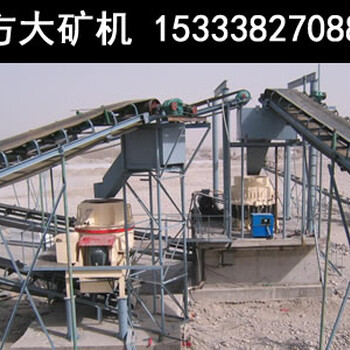 淄博定制人工制砂生产线，石头制砂机，制沙机械