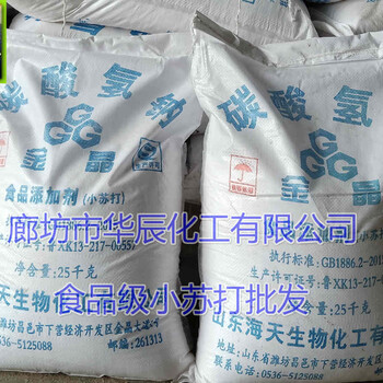 廊坊海天食品級小蘇打批發(fā)永清99%碳酸氫鈉現(xiàn)貨牛場便宜蘇打粉