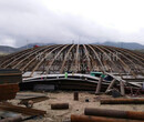 内蒙2万吨粉煤灰大型钢板库建成实现年存储量17000吨图片