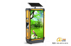 灯箱广告垃圾箱分类广告垃圾箱,北京分类太阳能广告垃圾箱图片图片5