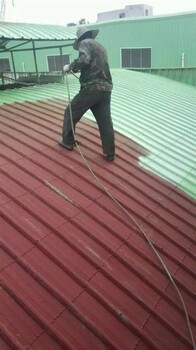 屋面彩钢瓦除锈喷漆翻新公司