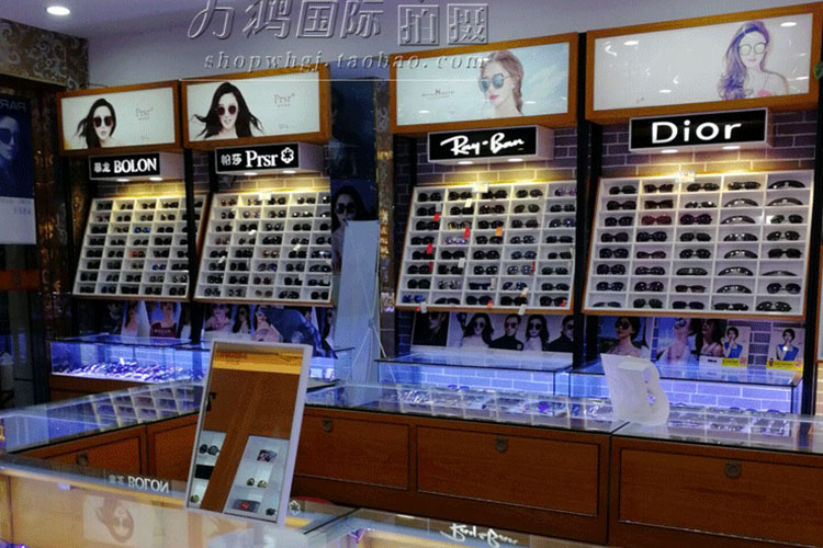 贺州眼镜店柜台快时尚风格眼镜柜台多少钱