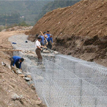 内蒙古河道石笼网厂家护坡固脚