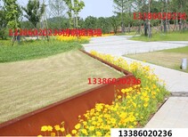 四川宝钢耐候钢锈蚀钢板园林景观金属装饰锈钢板厂家图片3