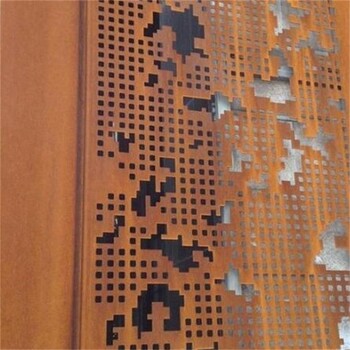 上海锈蚀钢板雕刻耐候钢雕刻耐候钢腐蚀