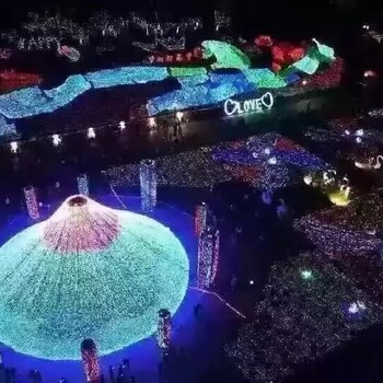 燈光展道具制作廠家2020燈光節主題道具出租出售