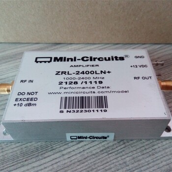 mini-circuits低噪放大器ZRL-2400LN+射频低噪声放大器