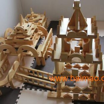 幼兒園積木玩具實(shí)木積木廠家碳化積木兒童積木