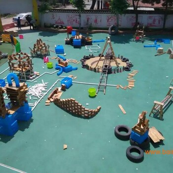 幼儿园构建区积木玩具儿童木质积木玩具厂家大型户外碳化积木批发