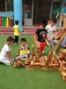 安徽幼兒園戶外玩具廠家安吉游戲積木玩具木質碳化積木廠家