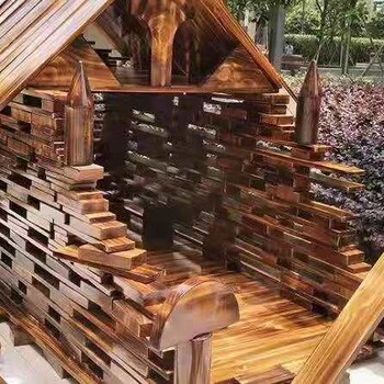 天津儿童积木玩具/幼儿园实木碳化积木/幼儿园搭建构建积木
