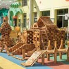 幼儿园碳化积木玩具儿童木质积木玩具厂家幼儿园户外积木批发