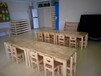 幼儿园实木课桌椅厂家儿童橡木桌椅批发幼儿园松木课桌椅厂家