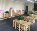 东营幼儿园实木桌椅厂家儿童木质桌椅批发幼儿园家具厂