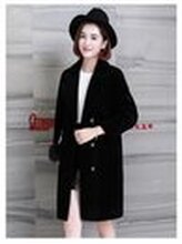 皮毛一体欧莎玛卡羊剪绒女装品牌打包走份批发图片