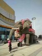 青岛首家出租出售机械大象，机械大象出租，机械大象租赁，机械大象厂家图片