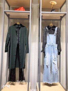 拓谷19春季時(shí)尚潮牌女裝專柜貨品走份尾貨折扣批發(fā)