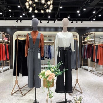 蝶漫19秋冬款鄭州老品牌女褲進(jìn)貨渠道石井折扣批發(fā)