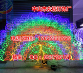 热销LED彩虹管图案灯圣诞图案灯灯光节艺术灯跨街灯节日灯