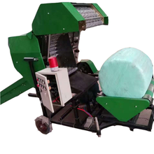 牧草全自動(dòng)打捆包膜機(jī)飼料保鮮包膜機(jī)哪有賣