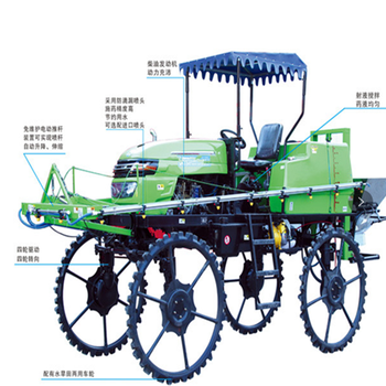 湖北自走式水稻田用打药机大型实用型打药机