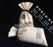 郑州定做粗布粮食袋面粉帆布袋规格印刷logo大米袋