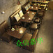 天津办公家具餐桌椅，玻璃钢餐桌椅，连体餐桌椅