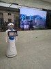 迎賓機器人可運用在新零售餐廳服裝店汽車4S店穿山甲機器人