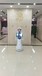 智能機器人愛麗絲迎賓機器人洋氣上崗進智慧展館講解
