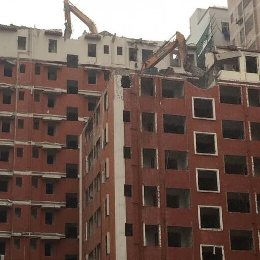 广州南沙报废工厂房屋拆除工程拆除