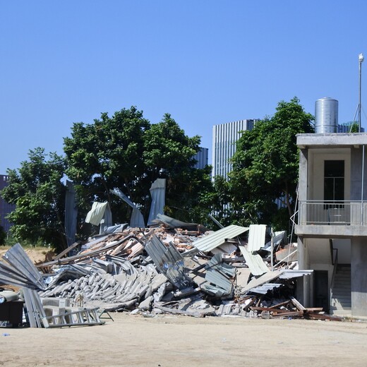 东莞市工厂铁皮房拆除公司,回收
