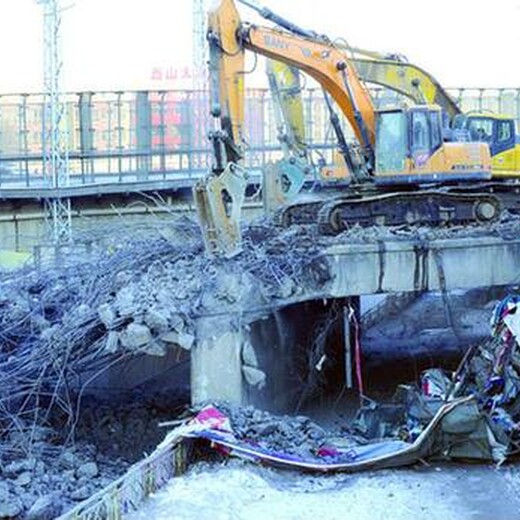 惠州龙门废旧桥梁拆除工程