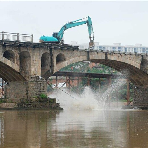 惠州淡水桥梁拆除