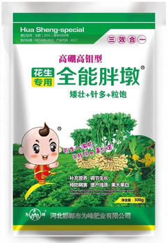 胖墩三效合一花生河北為峰肥業(yè)花生控旺營養(yǎng)抗病葉面肥