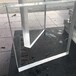 進口亞克力定制有機玻璃板訂做CNC雕刻攻牙折彎絲印激光切割加工