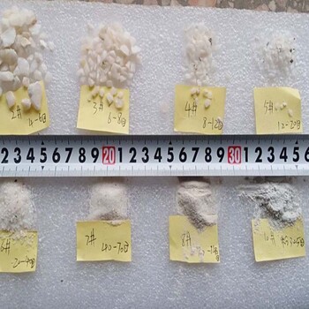 百色天然机制石英砂贺州现货批发20-40目石英砂