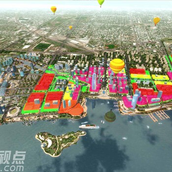 数字孪生智慧城市，三维可视化展示，北京华锐视点