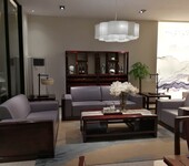 新中式家具实木沙发组合现代简约客厅家具定制厂家直销