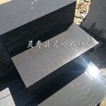 中国黑石材生产厂家木箱包装出口黑色石材规格板