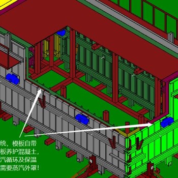 水泥房模具垂直墙体水泥房模具