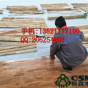 淮南市篮球木地板体育木地板舞台木地板设计